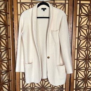 J. Crew Cream Women's Sweater Blazer size small S